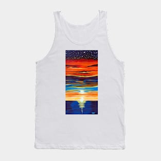 'SUNSET AS A DIVINE GESTURE' (VERSION #2) Tank Top